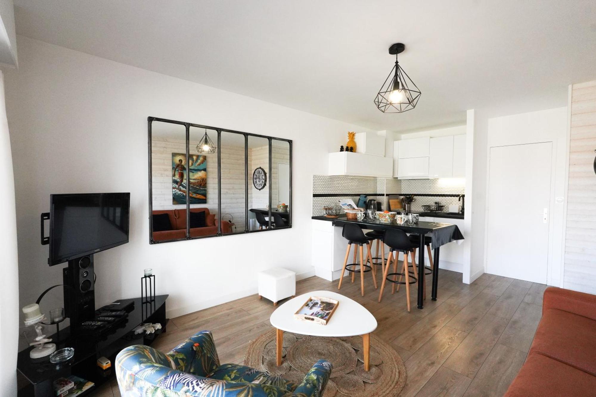Studio Entierement Renove A Deux Pas Des Plages Biscarrosse Exteriör bild